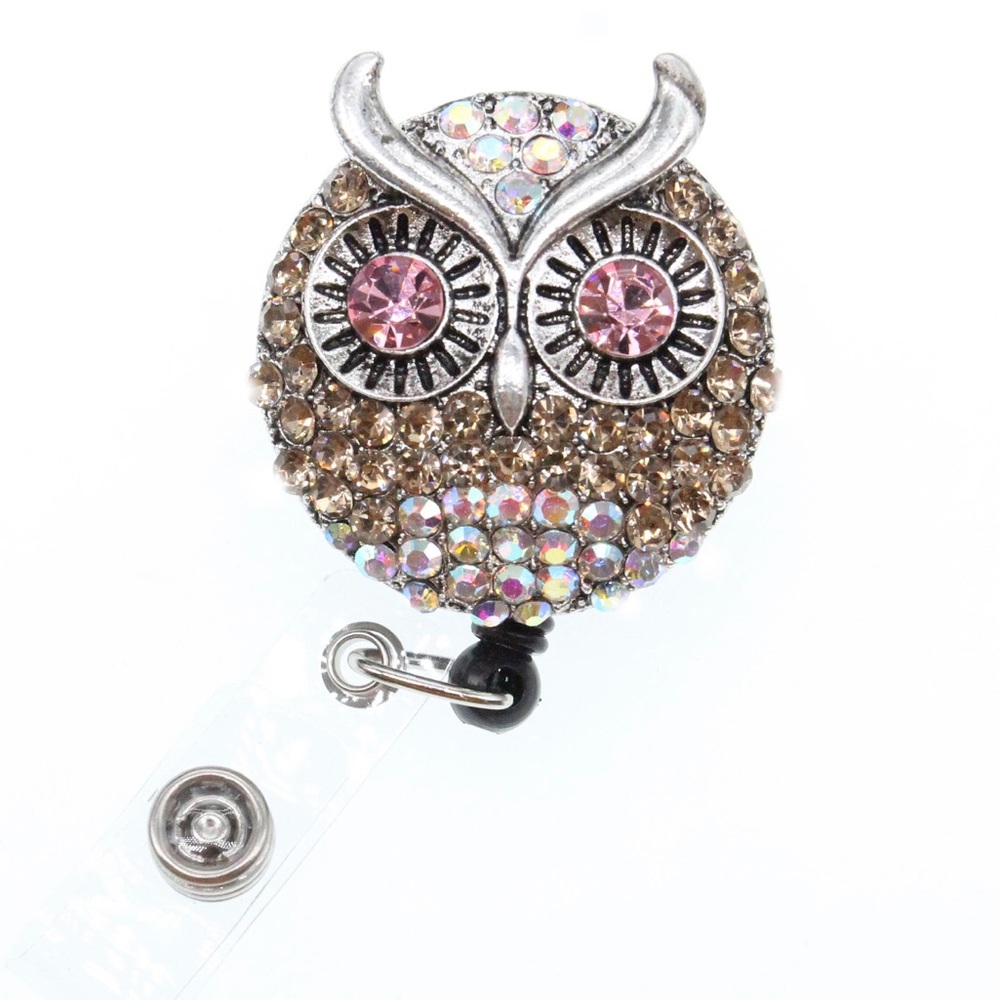 COPY - Crystal Eagle Retractable Name Badge